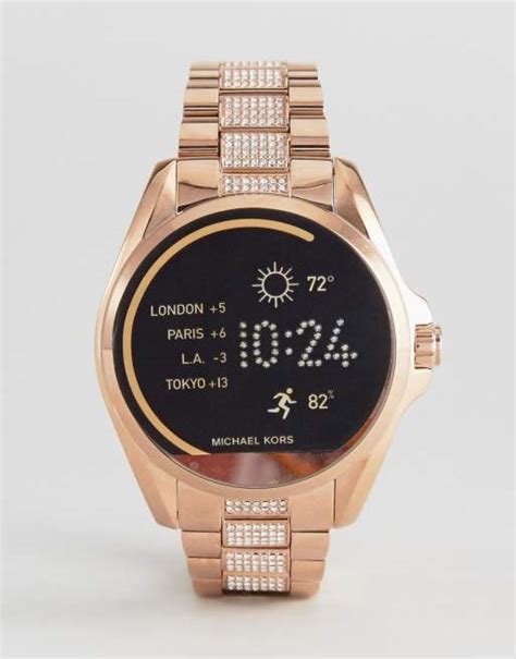 michael kors smartwatch access bradshaw mkt5018|michael kors bradshaw smartwatch gold.